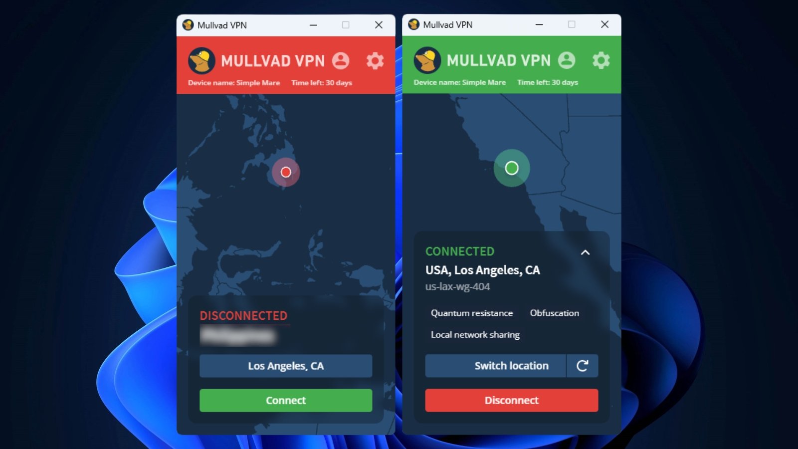 Mullvad VPN for Windows