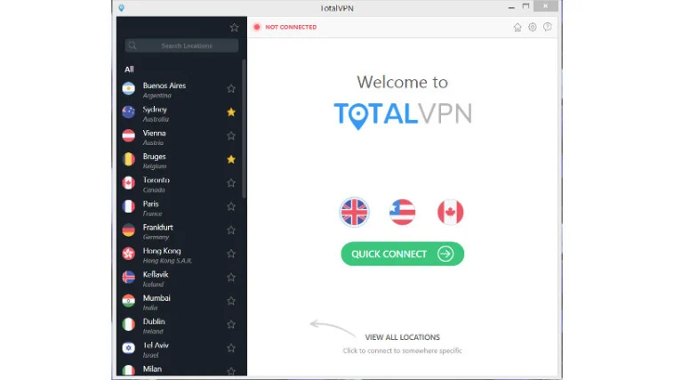 Total VPN for Windows